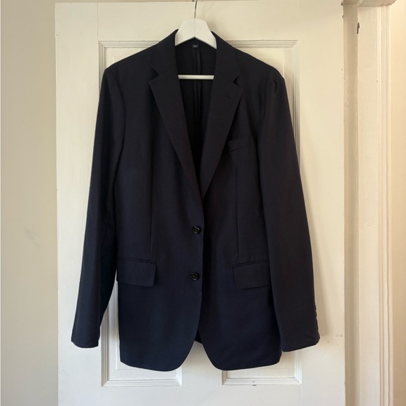 Ludlow Slim-fit suit jacket in English cotton-wool blend - Picture 12 of 14